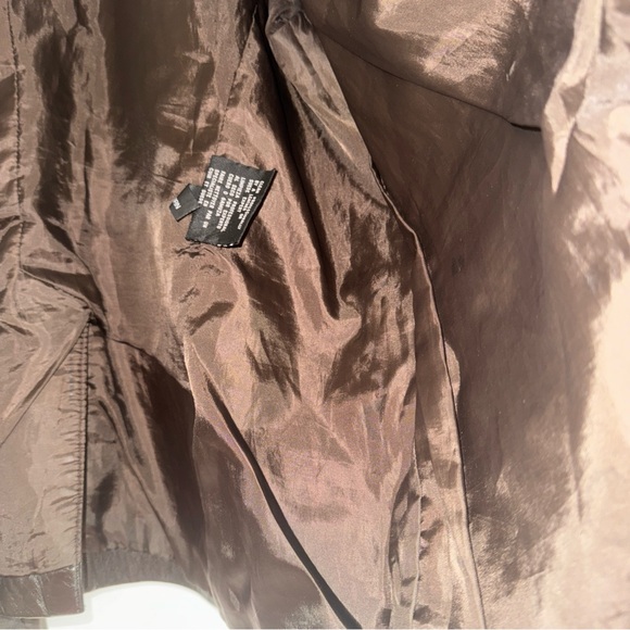 JLC Brown Leather Jacket vintage - Picture 6 of 12